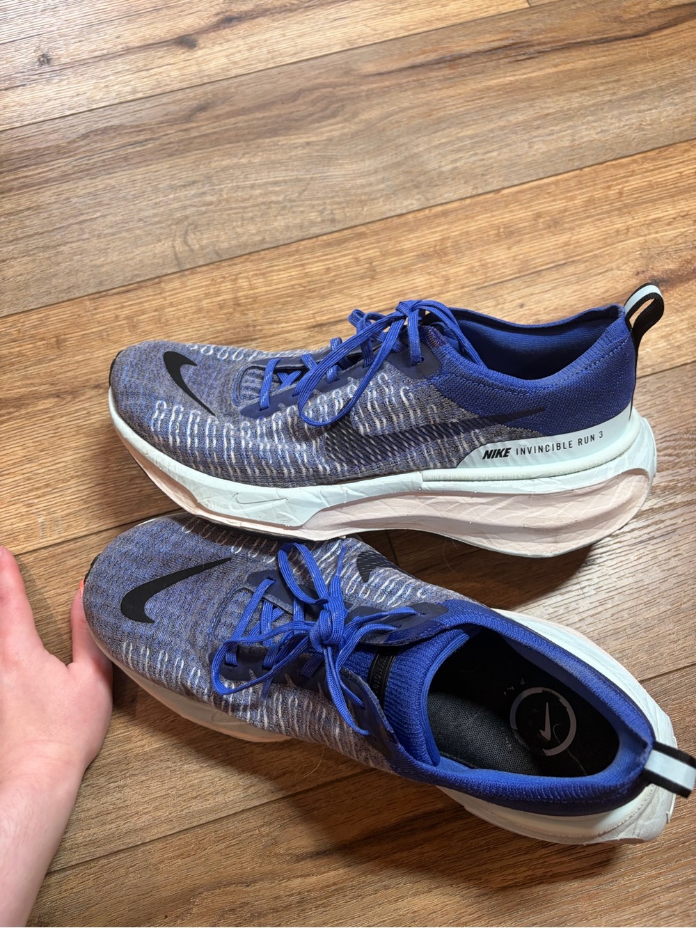 Nike ZoomX Invincible Run Flyknit 3 Astronomy Blue Men Running Shoes DR2615-404 - Picture 15 of 16